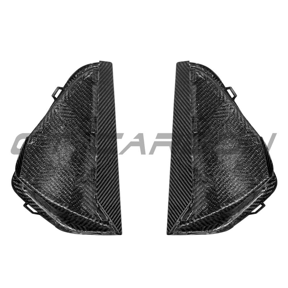 AUDI RS3 8Y FACELIFT 2024+ CARBON FIBRE FRONT BUMPER VENTS - Image 4