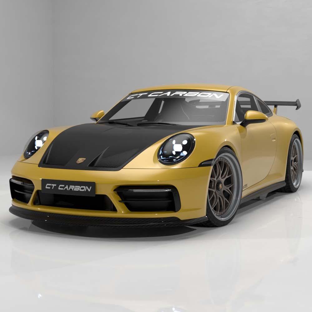 PORSCHE 911 992.1 CARRERA GTS 2022-2024 CARBON FIBRE KIT - V1 - CT DESIGN - Image 8