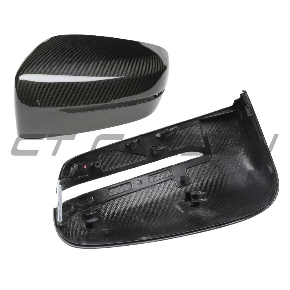 BMW G42 2 SERIES 2022+ RHD DRY CARBON FIBRE MIRROR COVER REPLACEMENTS - V1 - Image 5