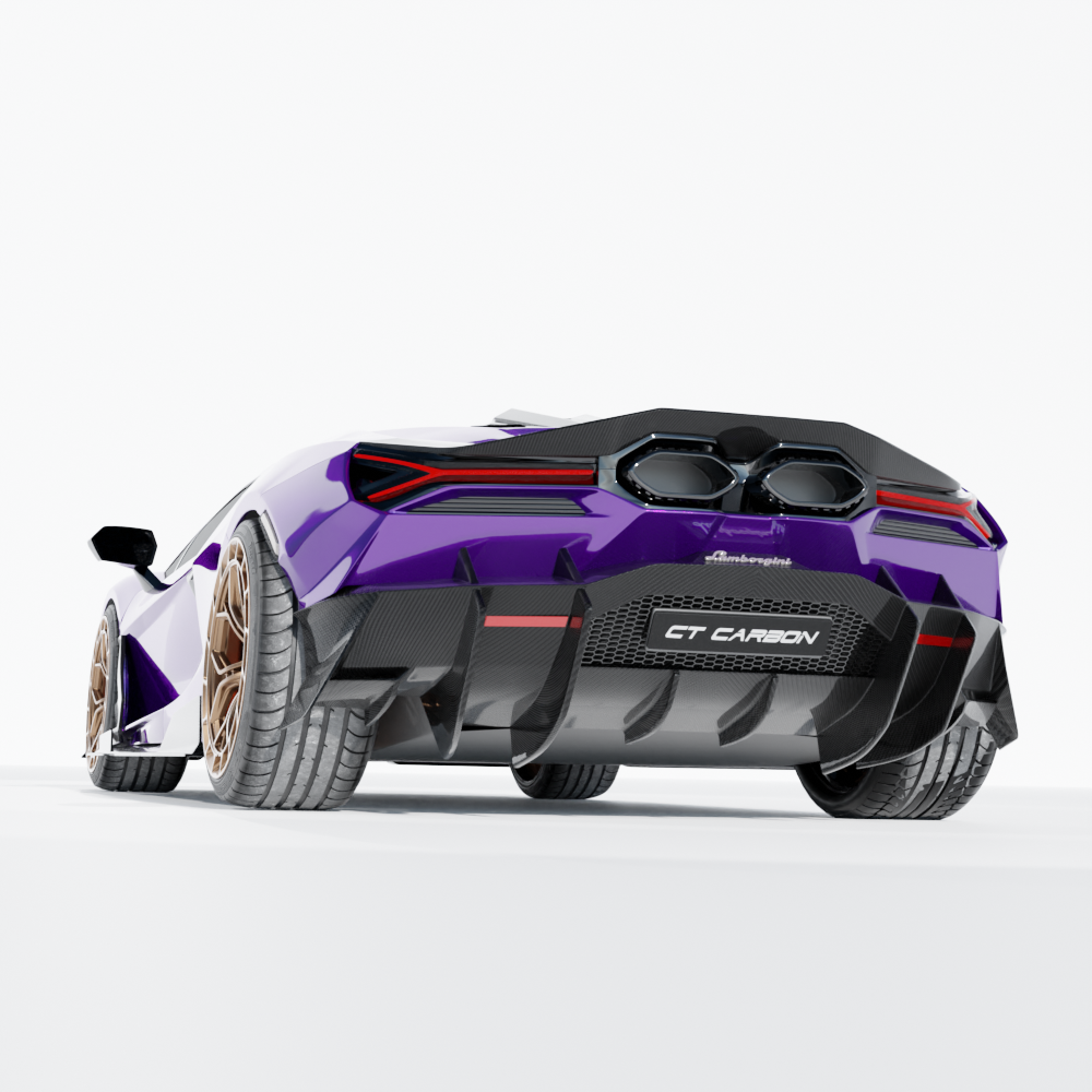 LAMBORGHINI REVUELTO CARBON FIBRE SPOILER - CT DESIGN - Image 5