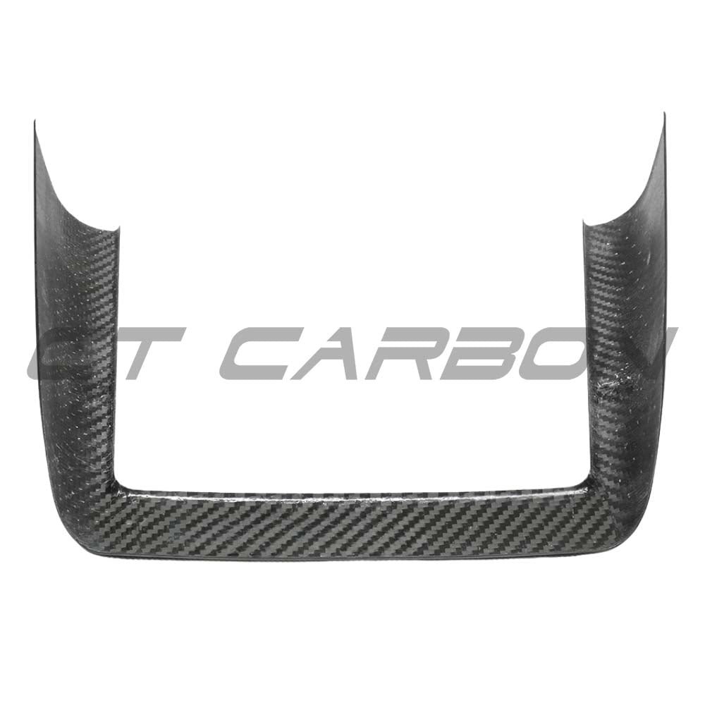 TESLA MODEL Y 2025+ FACELIFT MATTE DRY CARBON WIRELESS CHARGER FRAME COVER - V1 - Image 2