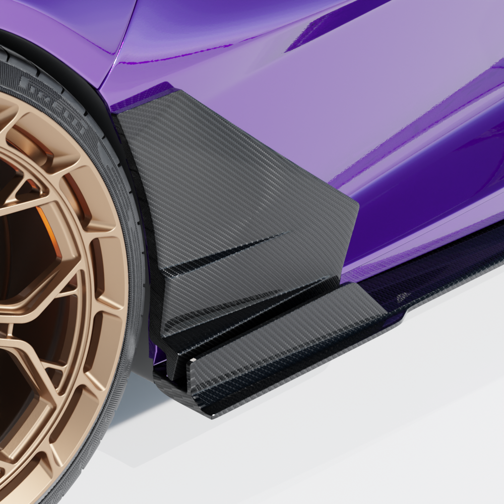 LAMBORGHINI REVUELTO CARBON FIBRE DOOR TRIM - CT DESIGN - Image 3