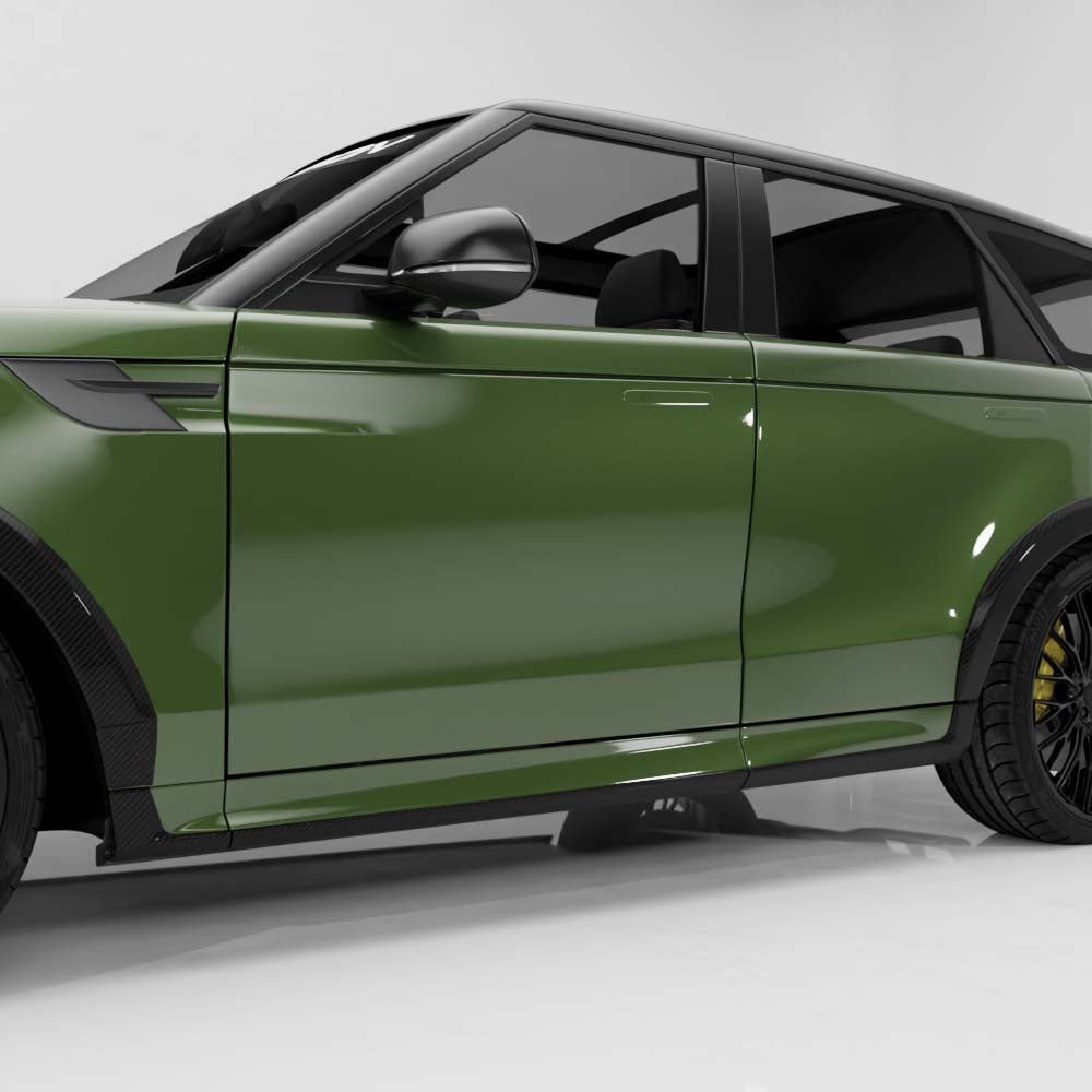 RANGE ROVER SPORT L461 2023+ CARBON FIBRE SIDE SKIRTS - CT DESIGN - Image 4