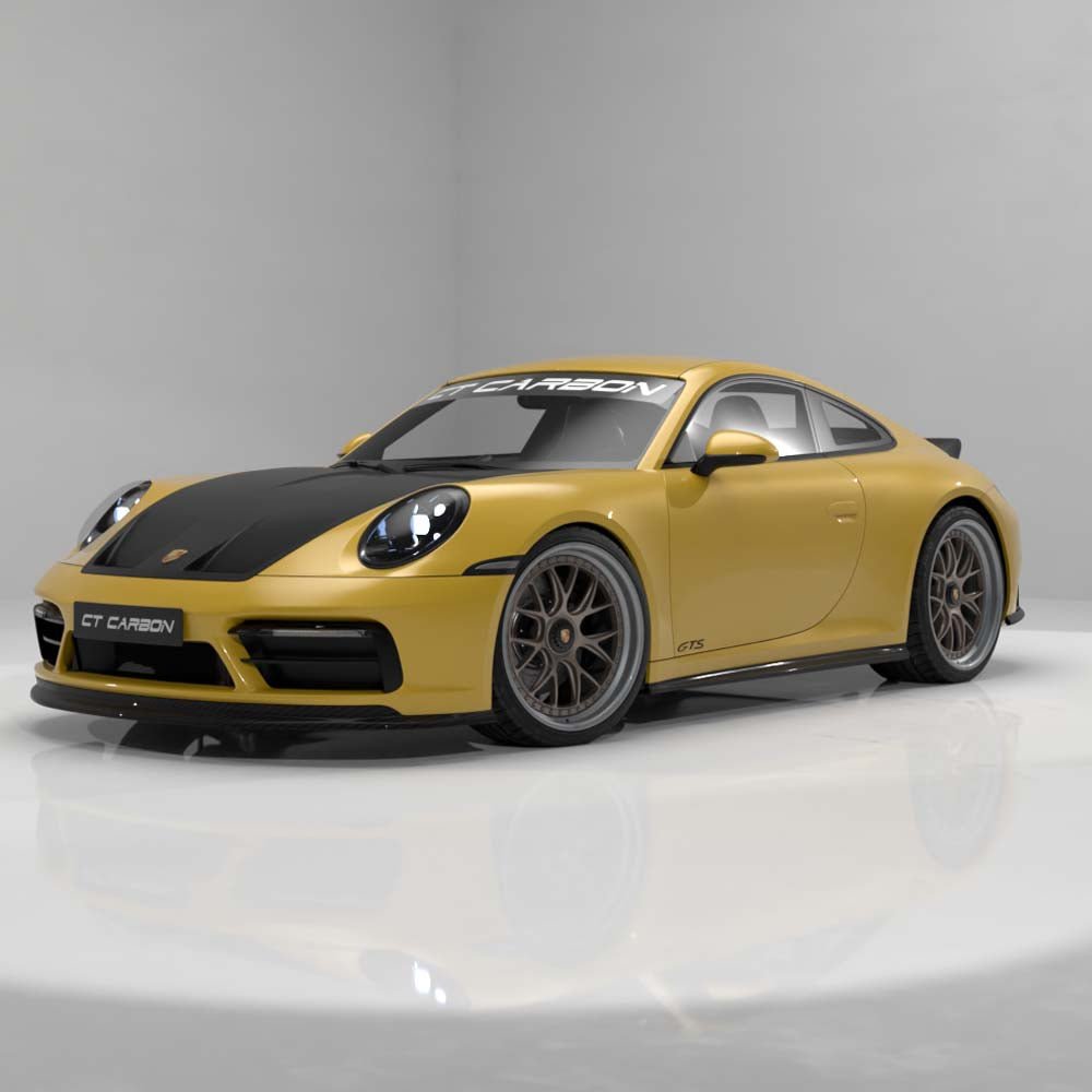 PORSCHE 911 992.1 CARRERA GTS 2022-2024 CARBON FIBRE KIT - V3 - CT DESIGN - Image 12