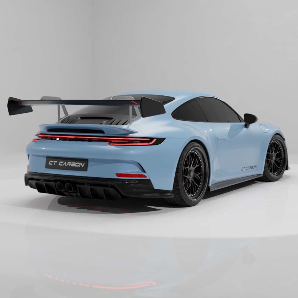 PORSCHE 911 992.1 GT3 2022-2024 CARBON FIBRE WING - CT DESIGN - Image 8