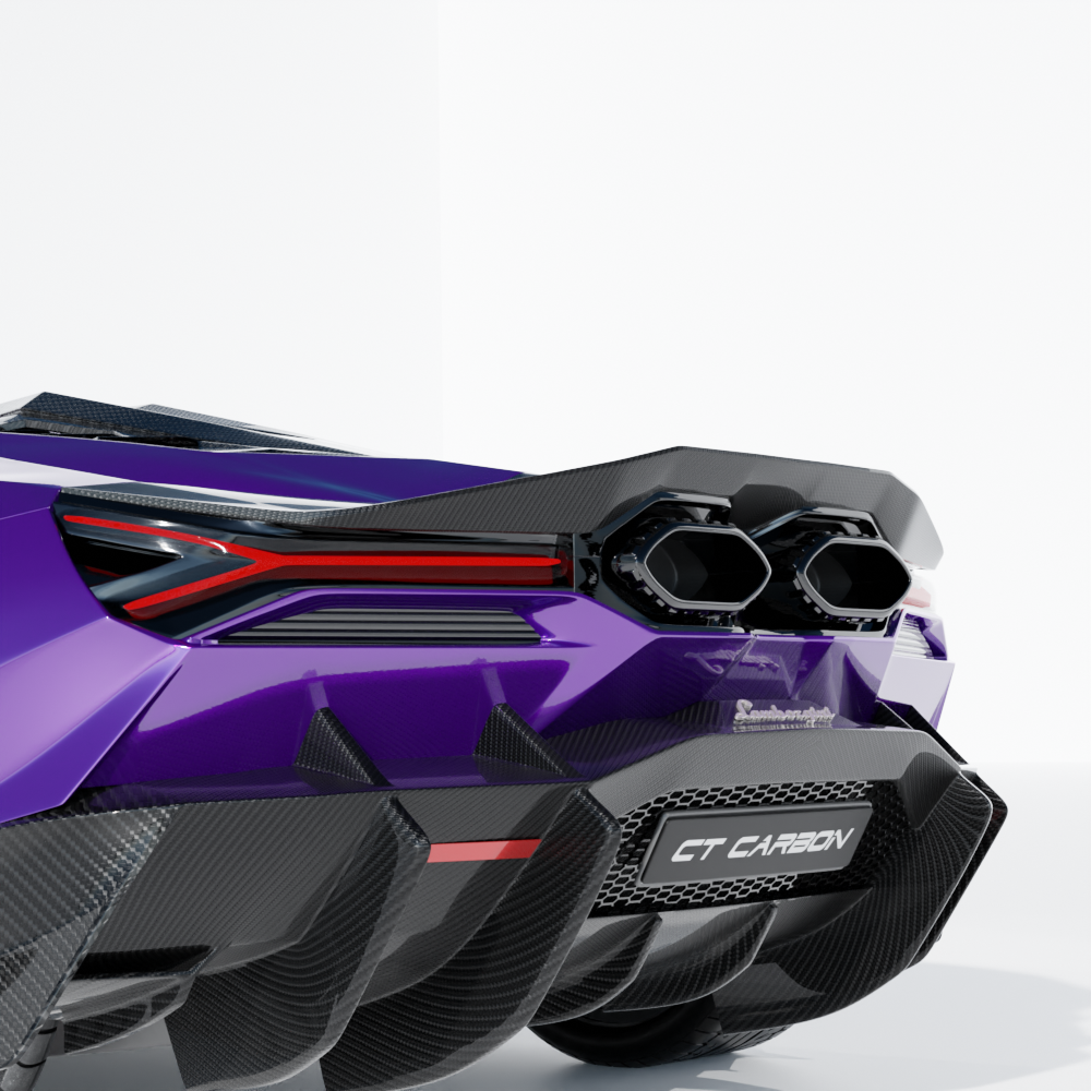LAMBORGHINI REVUELTO CARBON FIBRE SPOILER - CT DESIGN - Image 2