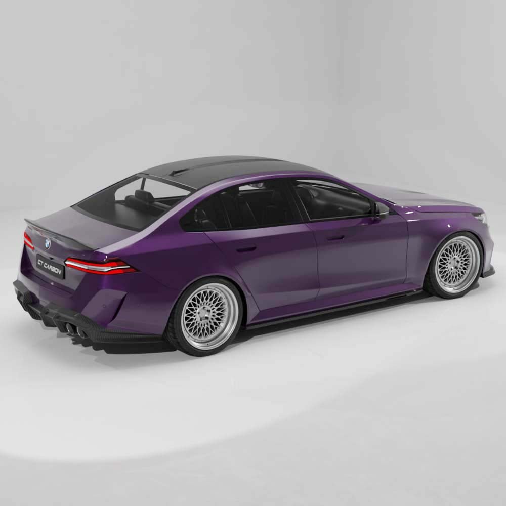 BMW G90 M5 & G99 M5 TOURING 2024+ CARBON FIBRE DIFFUSER - V3 - CT DESIGN - Image 5