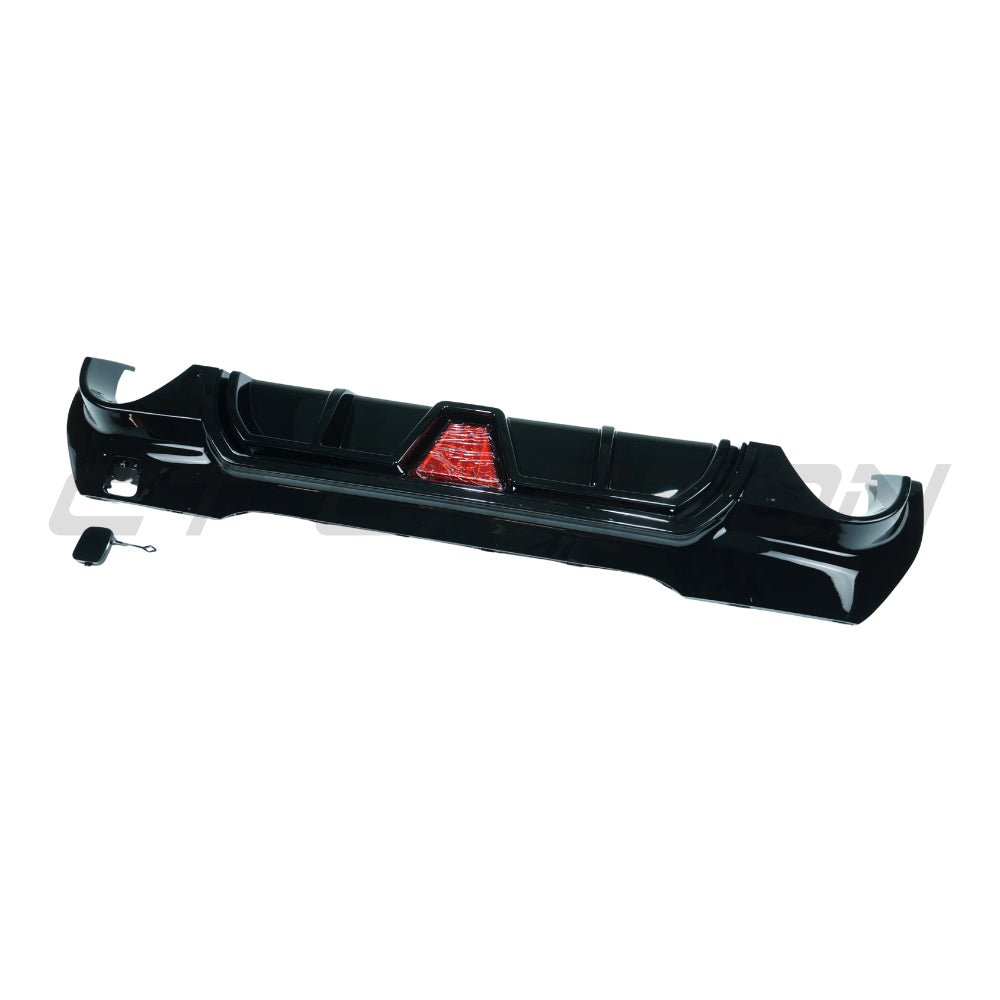 BMW F40 1 SERIES 2019-2024 GLOSS BLACK LED DIFFUSER - DUAL EXIT - V2 - Image 2
