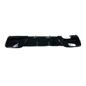 BMW 1 SERIES F20/F21 2012-2014 PRE-LCI GLOSS BLACK DIFFUSER - TWIN LEFT TIP