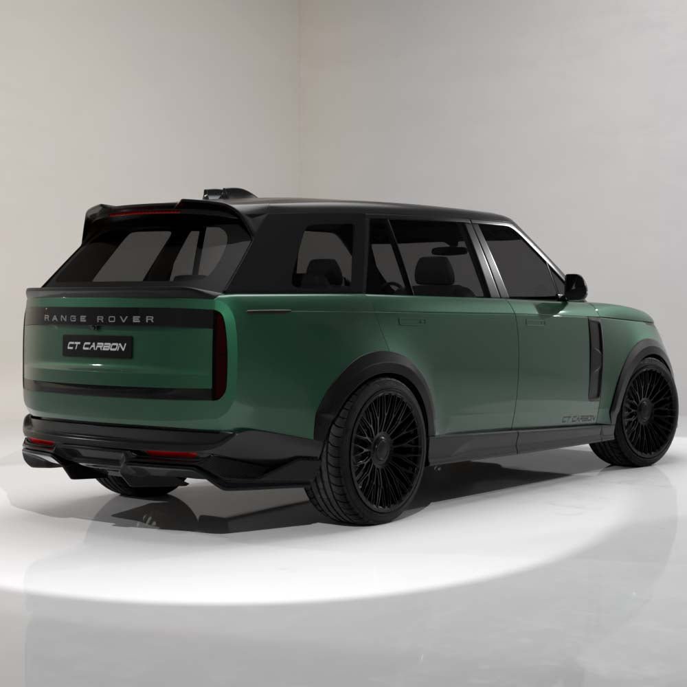 RANGE ROVER L460 2022+ CARBON FIBRE SIDE SKIRTS - LWB - CT DESIGN - Image 6