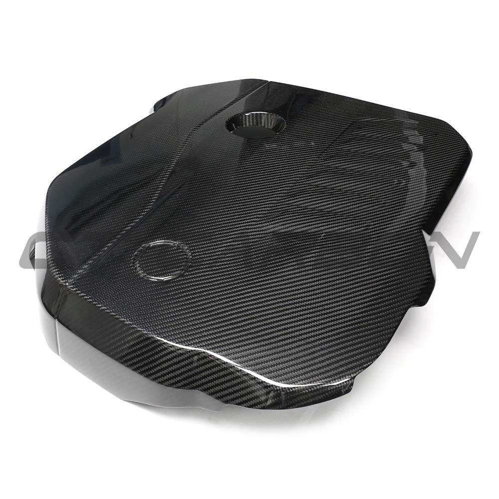 BMW G42 2 SERIES M240i 2022+ DRY CARBON FIBRE ENGINE COVER - Image 2
