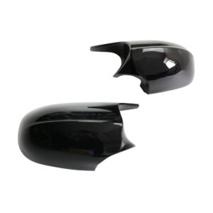 BMW 1 & 3 SERIES E82/E83/E87/E88/E90/E91/E92/E93 2006-2010 PRE-LCI GLOSS BLACK MIRRORS