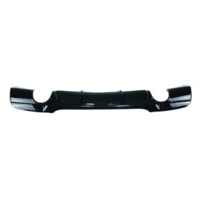 BMW 3 SERIES E90/E91 2005-2011 PRE-LCI GLOSS BLACK DIFFUSER - DUAL EXIT