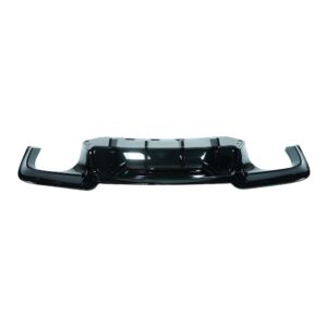 BMW 5 SERIES F10/F11 2011-2017 GLOSS BLACK DIFFUSER - QUAD TIP