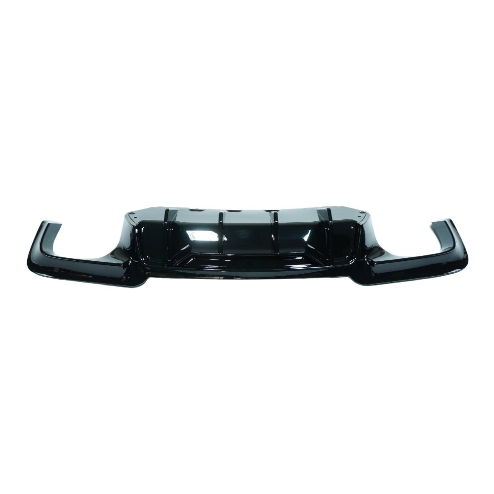 BMW 5 SERIES F10/F11 2011-2017 GLOSS BLACK DIFFUSER - QUAD TIP
