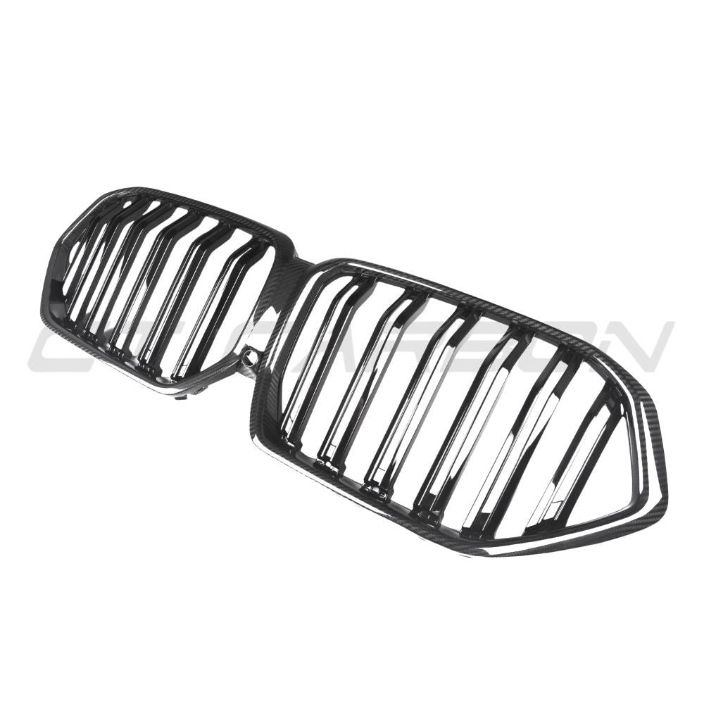 BMW X6 G06 & X6M F96 2019-2022 DOUBLE SLAT PRE-PREG CARBON FIBRE GRILLE - Image 3
