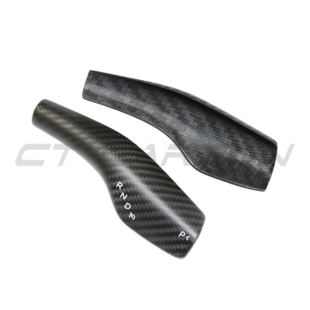 TESLA MODEL 3 & Y 2017+ MATTE CARBON FIBRE STALK COVER - Image 8