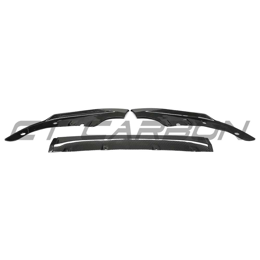 BMW G20 3 SERIES PRE-LCI 2019-2022 DRY CARBON FIBRE SPLITTER - V4 - Image 3