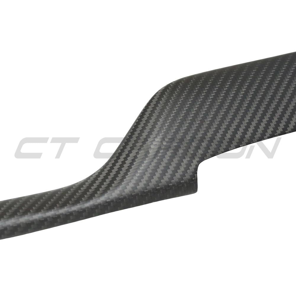 TESLA MODEL S 2021+ FACELIFT MATTE CARBON FIBRE DASHBOARD TRIM ADD ON - Image 6