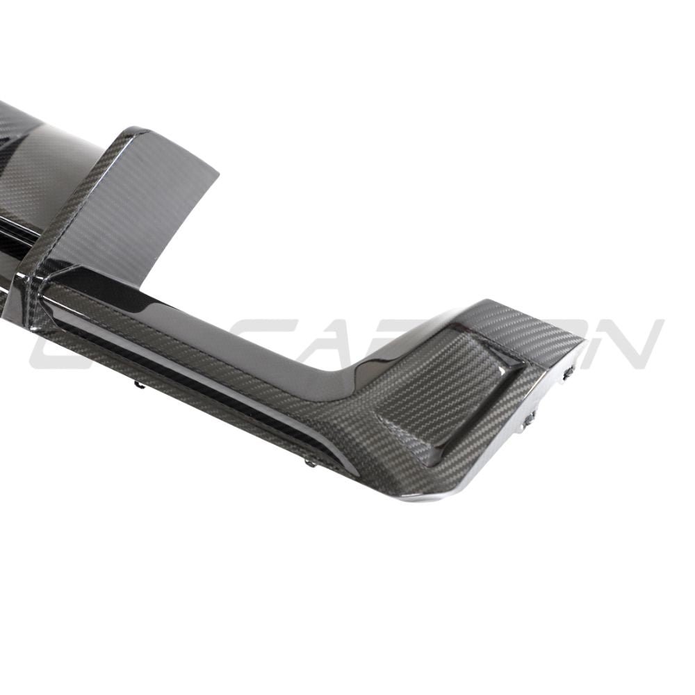 BMW M3/M4 G80/G81/G82/G83 CARBON FIBRE DIFFUSER WITH LED - V3 - CT DESIGN - Image 9