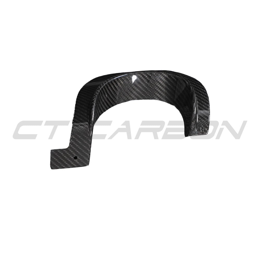 TOYOTA SUPRA A90 2019+ CARBON FIBRE EXHAUST TRIM COVER - Image 3