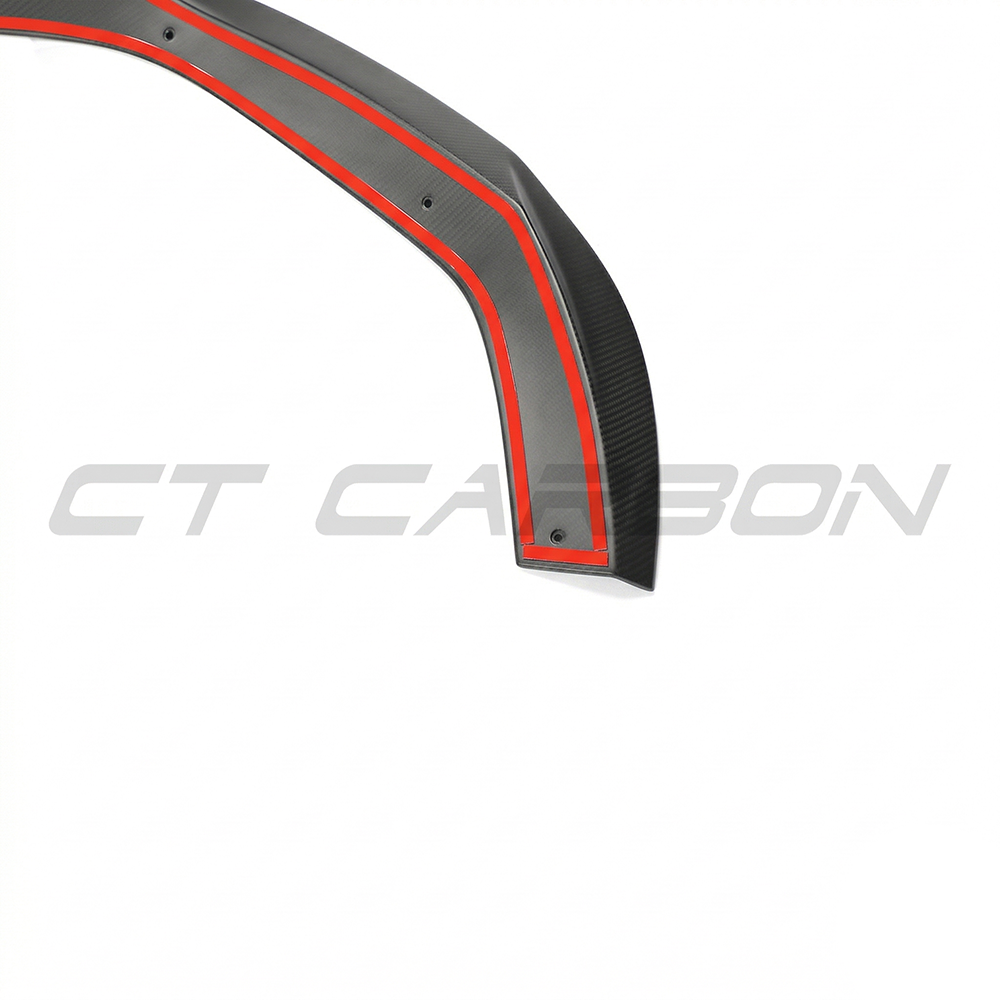 AUDI RS3 8Y 2025+ MATTE CARBON FIBRE SPLITTER - CT DESIGN V2 - Image 8