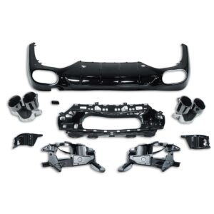 MERCEDES E-CLASS W214 2024+ DIFFUSER WITH TIPS