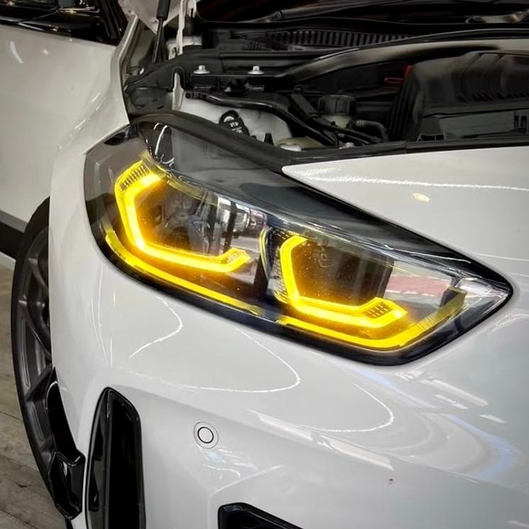 BMW F40/F44 2019-2024 M-SPORT YELLOW ADAPTIVE MODULE SET - Image 3