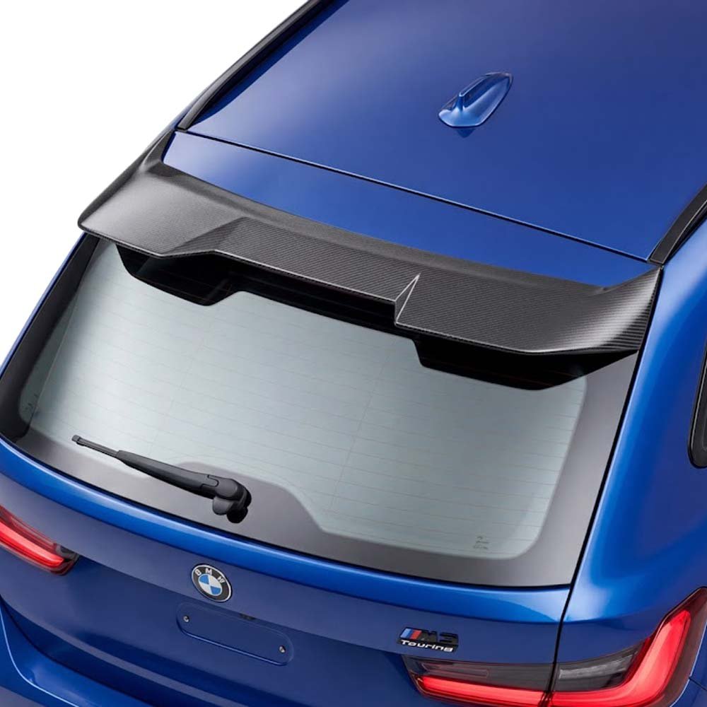 BMW G81 M3/G21 3 SERIES TOURING 2019+ CARBON FIBRE ROOF SPOILER - V3 - Image 2