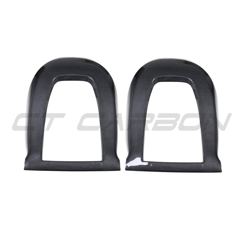 TESLA MODEL 3 2017-2023 CARBON FIBRE SEAT BACK COVERS - Image 6
