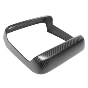 TESLA MODEL S 2021+ MATTE CARBON FIBRE REAR SCREEN ADD ON
