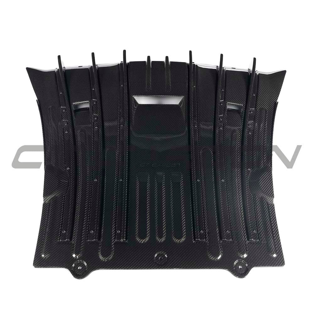PORSCHE 911 992.1 & 992.2 GT3/GT3 RS & GT3 TOURING 2022-2024 CARBON FIBRE UNDERTRAY PANEL - CT DESIGN - Image 5