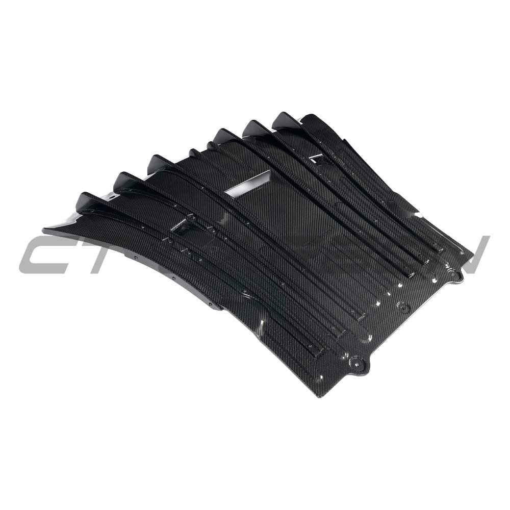 PORSCHE 911 992.1 & 992.2 GT3/GT3 RS & GT3 TOURING 2022-2024 CARBON FIBRE UNDERTRAY PANEL - CT DESIGN - Image 15