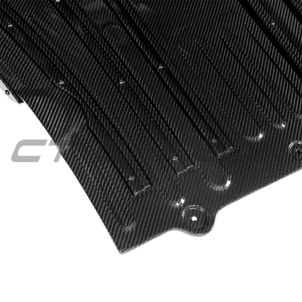 PORSCHE 911 992.1 & 992.2 GT3/GT3 RS & GT3 TOURING 2022-2024 CARBON FIBRE UNDERTRAY PANEL - CT DESIGN - Image 16