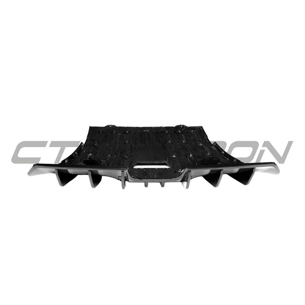PORSCHE 911 992.1 & 992.2 GT3/GT3 RS & GT3 TOURING 2022-2024 CARBON FIBRE UNDERTRAY PANEL - CT DESIGN - Image 4