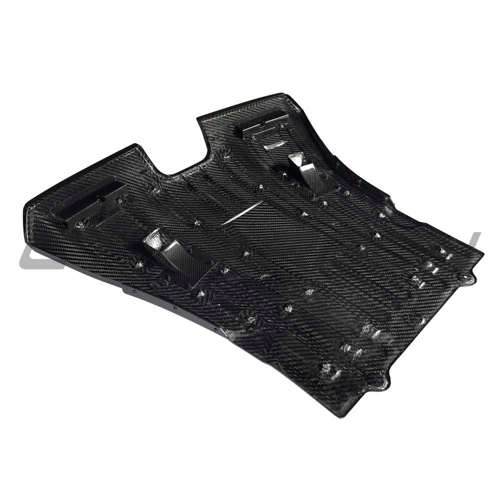 PORSCHE 911 992.1 & 992.2 GT3/GT3 RS & GT3 TOURING 2022-2024 CARBON FIBRE UNDERTRAY PANEL - CT DESIGN - Image 20