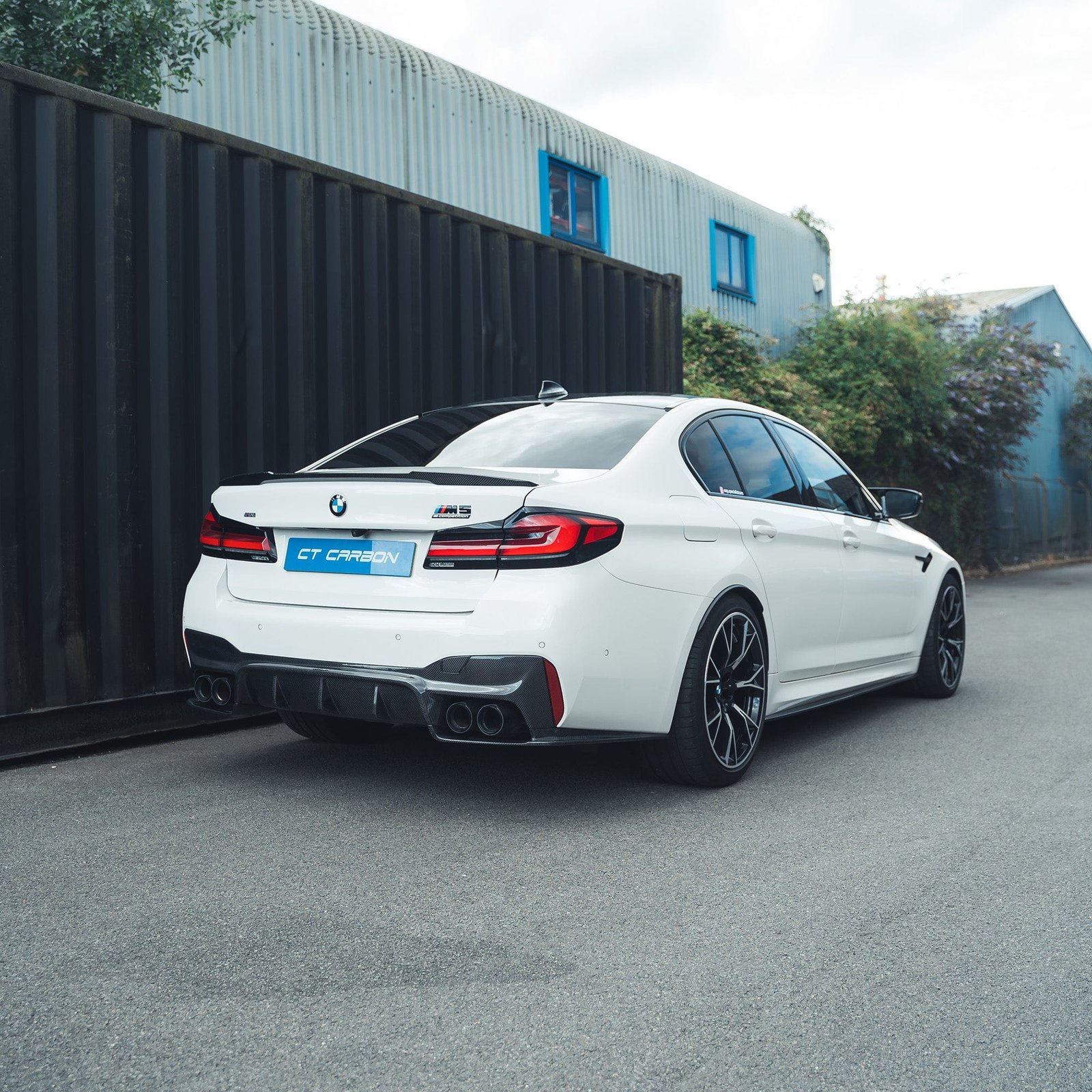 BMW F90 M5 PRE LCI CARBON FIBRE DIFFUSER - V2 - Image 3