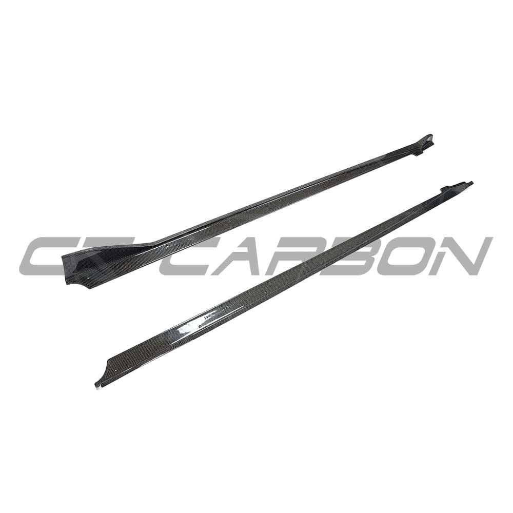TOYOTA SUPRA 2019+ A90 CARBON FIBRE SIDE SKIRTS - V1 - Image 6