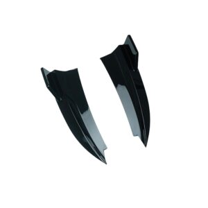 MERCEDES C43 & C CLASS COUPE/CONVERTIBLE W205 2014-2021 GLOSS BLACK REAR BUMPER CORNERS